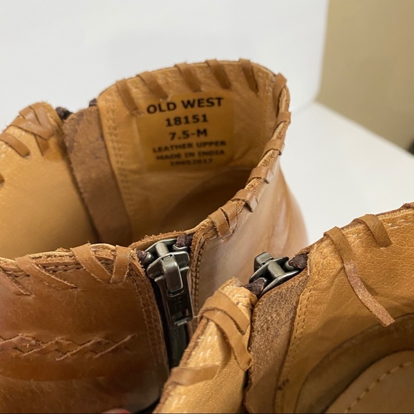 Old West Canyon leather ankle boot - Picture 6 of 8